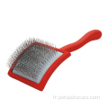 Brosse de toilettage en fil pour animaux de compagnie